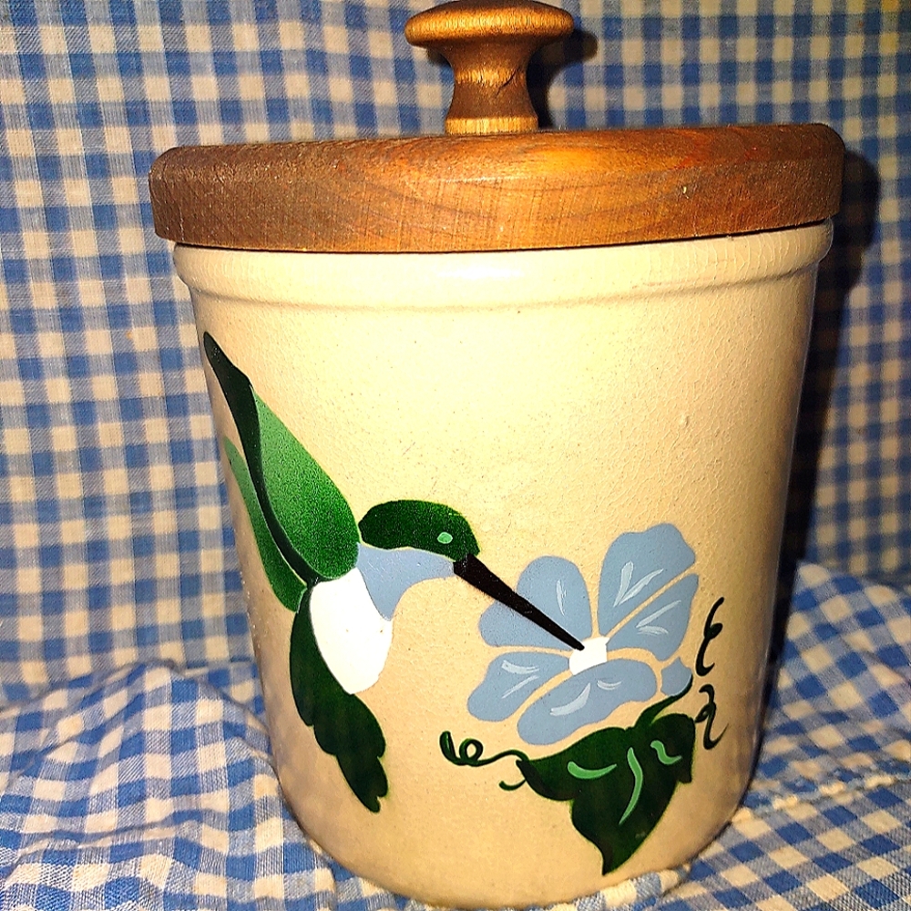 Robinson Ransbottom 1 Quart High Jar Crock